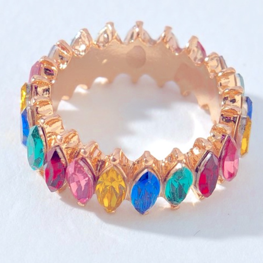 Colorful Stackable Ring 💛 🧡 💚 💙